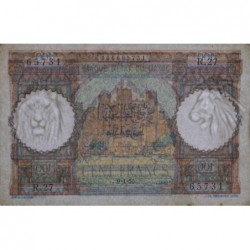 Maroc - Pick 45_2 - 100 francs - Série R.27 - 09/01/1950 - Etat : SUP