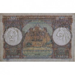 Maroc - Pick 45_2 - 100 francs - Série R.27 - 09/01/1950 - Etat : SUP