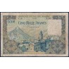 Maroc - Pick 49 - 5'000 francs - Série Y.200 - 02/04/1953 - Etat : B+ à TB-