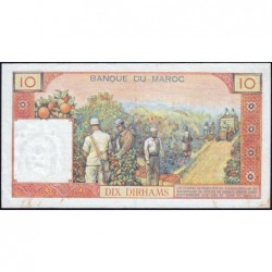 Maroc - Pick 54d - 10 dirhams - Série E.49 - 1968 - Etat : SUP-