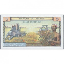 Maroc - Pick 53e - 5 dirhams - Série N.35 - 1968 - Etat : SUP