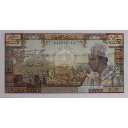 Maroc - Pick 53e - 5 dirhams - Série N.35 - 1968 - Etat : SUP