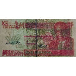 Malawi - Pick 30 - 5 kwacha - Série AG - 01/06/1995 - Etat : NEUF