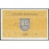 Lituanie - Pick 29b - 0,10 talonas - Série AB - 1991 - Etat : NEUF