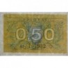 Lituanie - Pick 31a - 0,50 talonas - Série AI - 1991 - Etat : TTB+