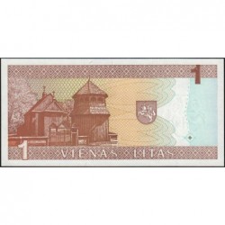 Lituanie - Pick 53a - 1 litas - Série AAD - 1994 - Etat : NEUF