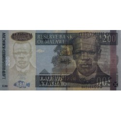 Malawi - Pick 55 - 200 kwacha - Série BK - 31/06/2004 - Etat : NEUF