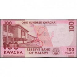 Malawi - Pick 59a - 100 kwacha - Série AC - 01/01/2012 - Etat : NEUF