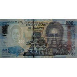 Malawi - Pick 60a - 200 kwacha - Série AC - 01/01/2012 - Etat : NEUF