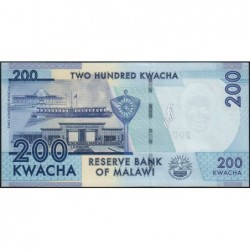 Malawi - Pick 60a - 200 kwacha - Série AE - 01/01/2012 - Etat : NEUF