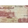 Maroc - Pick 57a_2 - 10 dirhams - Série BC/97 - 1970 - Etat : TB-