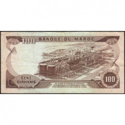 Maroc - Pick 59b - 100 dirhams - Série DC/99 - 1985 - Etat : TB+