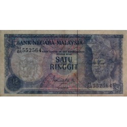 Malaisie - Pick 13a - 1 ringgit - Série H/84 - 1976 - Etat : TB