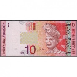 Malaisie - Pick 46 - 10 ringgit - Série GU - 2004 - Etat : TTB+