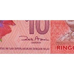 Malaisie - Pick 53a - 10 ringgit - Série AD - 2012 - Etat : NEUF