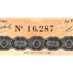 Bar-le-Duc - Pirot 19-3 - 1 franc - Sans date (1915) - Etat : TTB