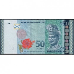 Malaisie - Pick 50a_1 - 50 ringgit - Série EW - 2009 - Etat : TTB