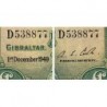 Gibraltar - Pick 15b - 1 pound - Série D - 01/12/1949 - Etat : TB+