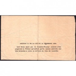 75 - Paris - Bon de la Défense Nationale - 1920 - 5 francs - Série C - Etat : TB