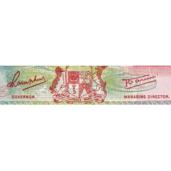 Maurice (île) - Pick 38 - 100 rupees - Série A/24 - 1986 - Etat : TTB