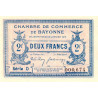 Bayonne - Pirot 21-19a - 2 francs - Série D - 16/01/1915 - Etat : SUP+