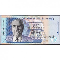 Maurice (île) - Pick 50c - 50 rupees - Série AN - 2003 - Etat : NEUF
