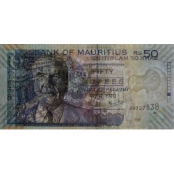 Maurice (île) - Pick 50c - 50 rupees - Série AN - 2003 - Etat : NEUF