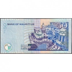 Maurice (île) - Pick 50c - 50 rupees - Série AT - 2003 - Etat : TTB