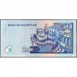 Maurice (île) - Pick 50d - 50 rupees - Série AY - 2006 - Etat : NEUF
