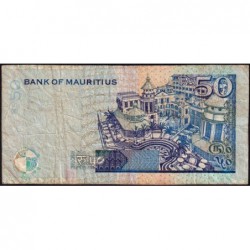 Maurice (île) - Pick 50e - 50 rupees - Série BE - 2009 - Etat : TB-