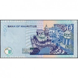 Maurice (île) - Pick 50e - 50 rupees - Série BG - 2009 - Etat : pr.NEUF