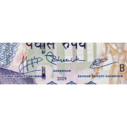 Maurice (île) - Pick 50e - 50 rupees - Série BG - 2009 - Etat : pr.NEUF