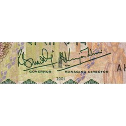 Maurice (île) - Pick 52b - 200 rupees - Série AH - 2001 - Etat : TB