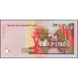 Maurice (île) - Pick 56a - 100 rupees - Série BL - 2004 - Etat : SPL