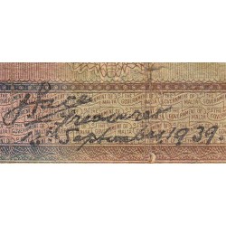 Malte - Pick 13 - 10 shillings - Série A/2 - 13/09/1939 - Etat : AB