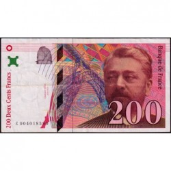 F 75-01 - 1995 - 200 francs - Eiffel - Série E - Etat : TTB-