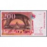 F 75-03b - 1996 - 200 francs - Eiffel - Série F - Etat : SUP+