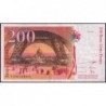 F 75-03b - 1996 - 200 francs - Eiffel - Série S - Etat : TB+