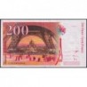 F 75-04b - 1997 - 200 francs - Eiffel - Série C - Etat : TTB+