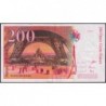 F 75-04b - 1997 - 200 francs - Eiffel - Série H - Etat : TTB