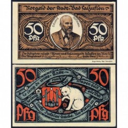 Allemagne - Notgeld - Salzuflen (Bad-Salzuflen) - 50 pfennig - 05/1921 - Etat : NEUF