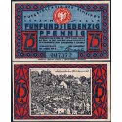 Allemagne - Notgeld - Scharmbeck - 75 pfennig - 01/03/1923 - Etat : NEUF