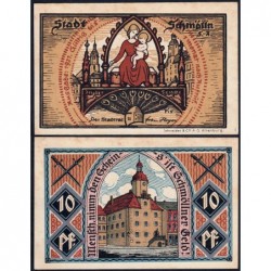 Allemagne - Notgeld - Schmölln - 10 pfennig - 1921 - Etat : SPL