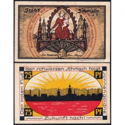 Allemagne - Notgeld - Schmölln - 75 pfennig - 1921 - Etat : SPL