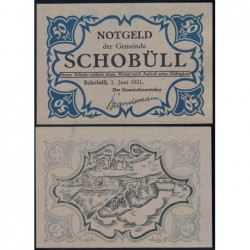 Allemagne - Notgeld - Schobüll - 50 pfennig - 01/06/1921 - Etat : NEUF