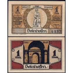 Allemagne - Notgeld - Solnhofen - 1 mark - 01/07/1921 - Etat : NEUF
