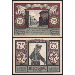 Pologne - Notgeld - Striegau (Strzegom) - 75 pfennig - 09/1921 - Etat : SPL
