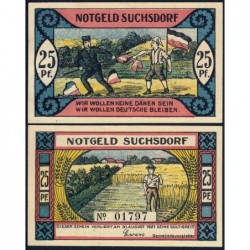 Allemagne - Notgeld - Suchsdorf - 25 pfennig - 1921 - Etat : pr.NEUF