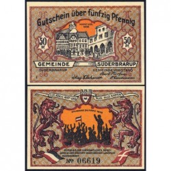 Allemagne - Notgeld - Süderbrarup - 50 pfennig - Série 1 - 1921 - Etat : NEUF