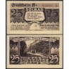 Allemagne - Notgeld - Suderode-im-Harz - 25 pfennig - Série B - 13/05/1921 - Etat : NEUF